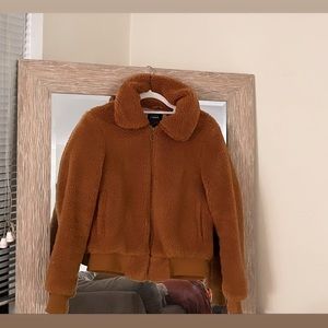Faux fur Sherpa jacket 🍁